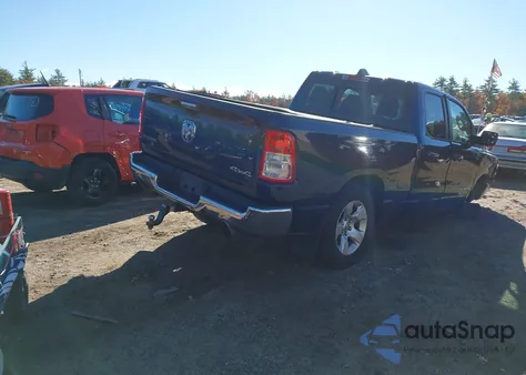 2020 Ram 1500 Big Horn 4X4 6'4 Box из США, поврежденный, VIN 1C6SRFBT1LN187272